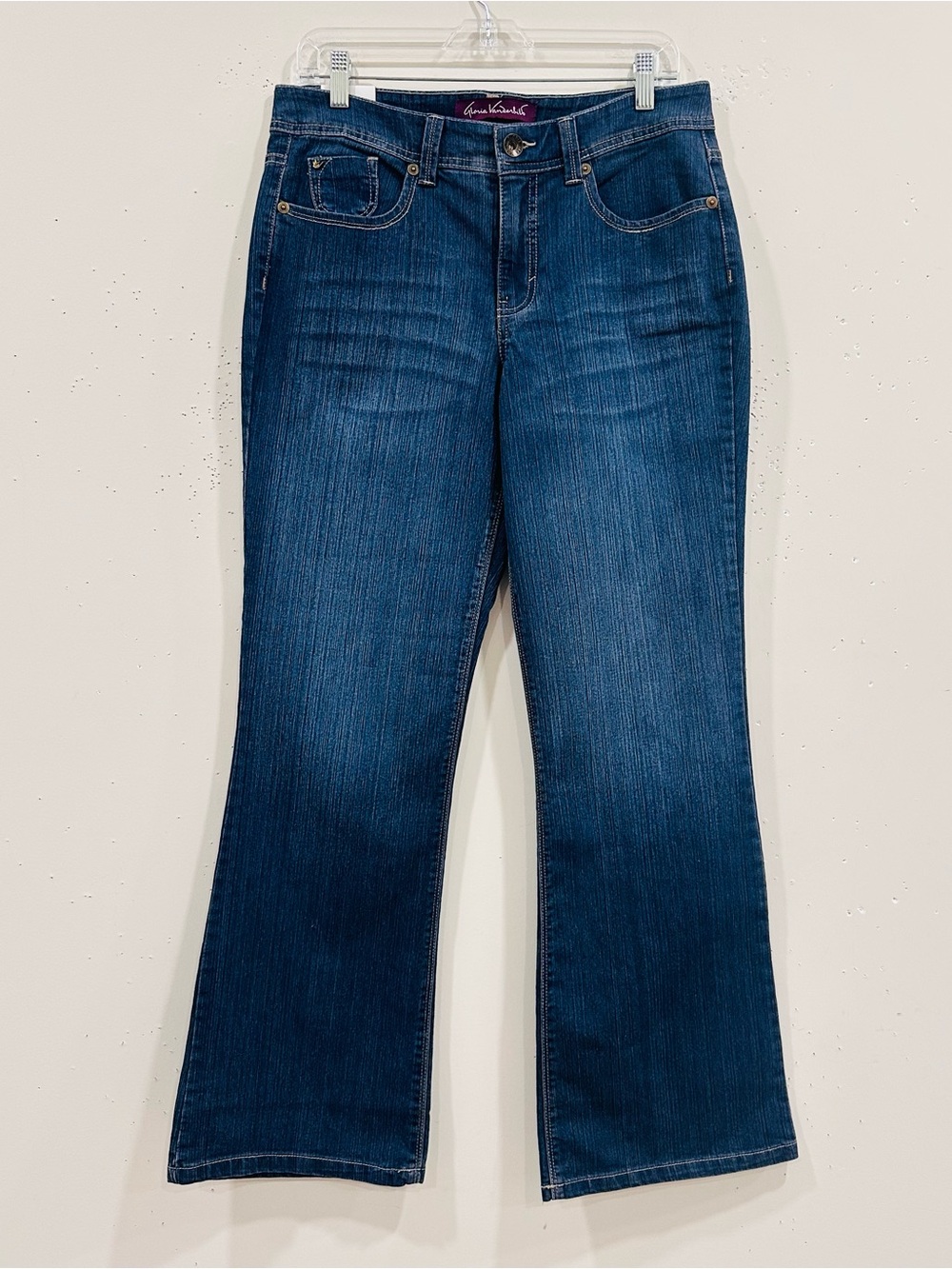 Gloria Vanderbilt Amanda Bootcut Jeans Women's Size 10 Average Blue Denim NWT